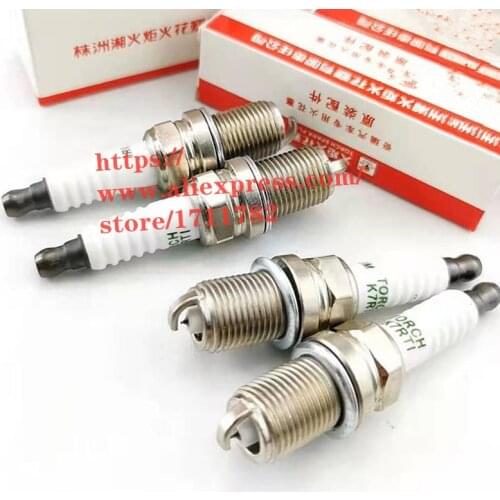 4pcs/set Iraurita Engine Spark Plug For Chery A3 Skin A5 Fora Tiggo Fulwiin 2 Eastar V5 Eastar Cross