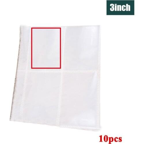 40/80Pockets PVC Portable Photo Album Jelly Color Album for Mini Instax & Name Card 3/5inch Album De Photos only inner pages