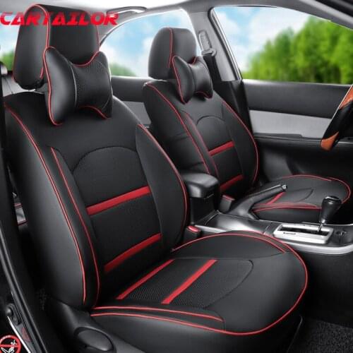 CARTAILOR auto seat covers & support for Chrysler 300c 2006 cars interior accessories seat cover set PU leather seat cushion pad