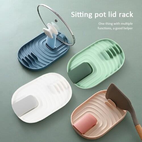 Spoon Holder Kitchen Cooking Tools Kitchen Spoon Rest Utensil Spatula Holder Heat Resistant Storage Shelves Kitchen Accessories