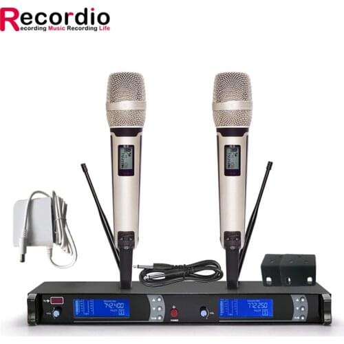 GAW-9000 Top selling in Green Audio microfono wireless professional UHF wireless microphone For Kareoke