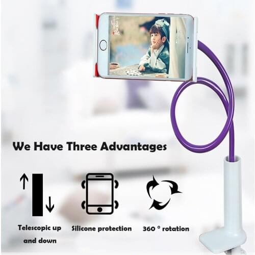 Phone Holder Lazy Mobile Phone Bracket Tablet Holder For 4-10.5 Inch Phone Tablet Bed Desktop Bracket Mount Stand Base Bracket