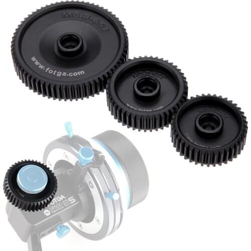 Fogta Standard 38T 43T 65T 0.8 Mod Pitch Gear Set for DP500II S 2S DP3000 Sharpen Follow Focus