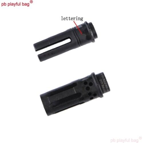 PB Playful Bag Outdoor Sports Competitive Toys SF Water Bullet Bomb reaming silencer 14mm reverse teeth socom Accessories MG29