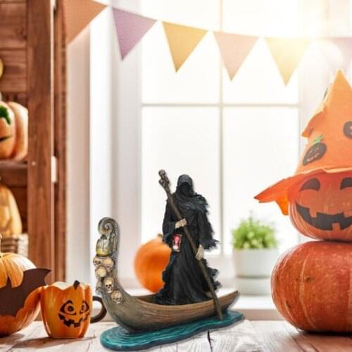 Resin Decoration Gothic Charon Ferryman Of The Underworld Figure For Living Room Decoration Home Furnishing Gifts