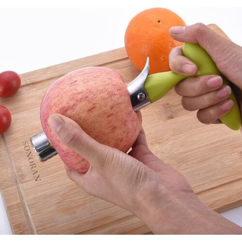 Core Remover Gadgets Open Close Type Kitchen Tools Stainless Steel Apple Core Remover Multi Purpose Fruit Core Extractor