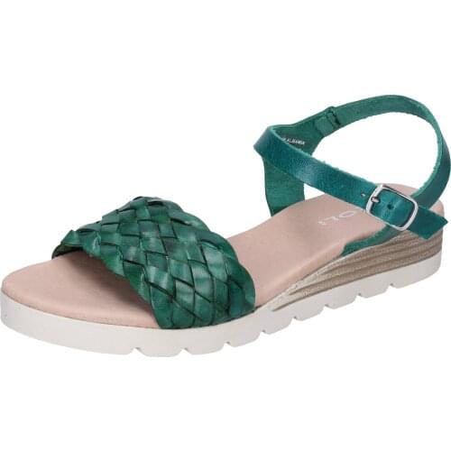 RIZZOLI sandals women leather Green