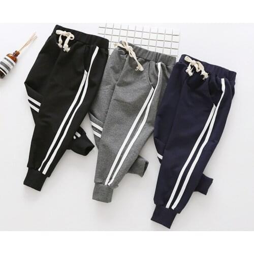 Boys Pants Autumn Winter New Children Clothing Kids Cotton Casual Trousers Baby Clothes Toddler Cartoon Harem Pants Sport Wear