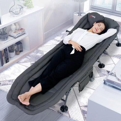 Folding Bed Single Bed Home Bed Folding Single Office Simple Nap Bed Portable Camp Bed Folding Bed