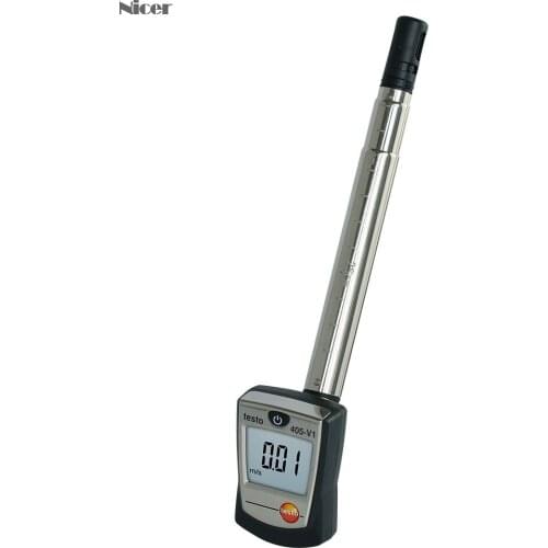 Testo 405-V1 Thermal Anemometer With Duct Holder Air/Wind Flow Volume Speed Temperature Meter Tester Testo 405-V1 0560 4053