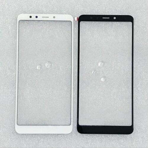 10PCS Touch Screen Panel with OCA Glue for Xiaomi Redmi Note 5 Pro Note 5 Front Outer Glass Lens Touchscreen Without Digitizer