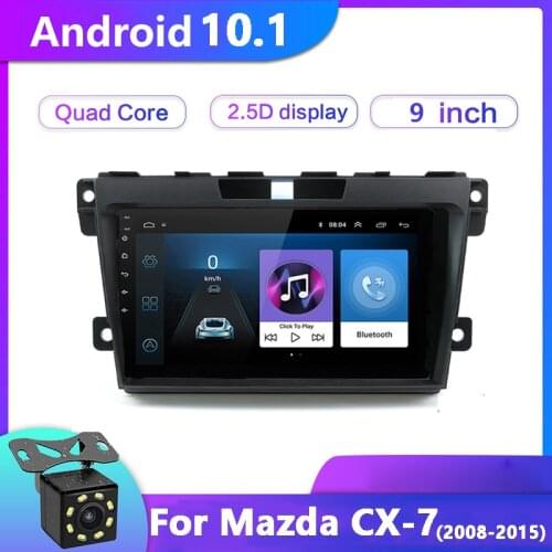 9"Android 10.1 CPU 4 cores Car Multimedia Radio For MAZDA CX-7 2008-2015 GPS Navigation WiFi Support bluetooth