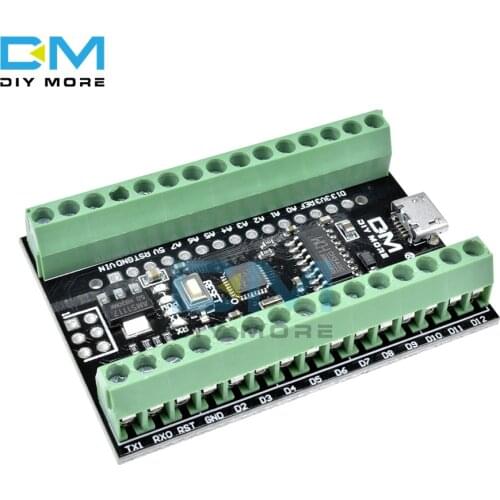 Atmega328P Nano V3.0 3.0 CH340G CH340 Driver Terminal Adapter Expansion Board Micro Controller Module For Arduino Micro USB