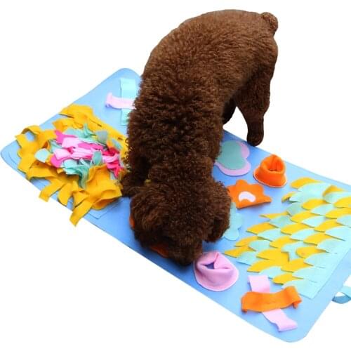 Pet Dog Snuffle Mat Washable Mat Multi-Standard Training Blanket Feeding Mats for Dogs Puppy Nosework Fleece Pads Puzzle Pet Toy