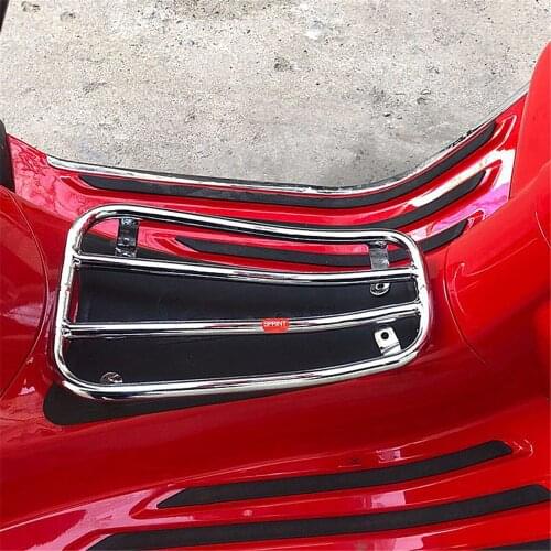 For GTS300 GTS-300 Foot Pedal Rear Luggage Rack Bracket Holder for VESPA GTS 300 2017 2018 2019 Motorcycle Accessories