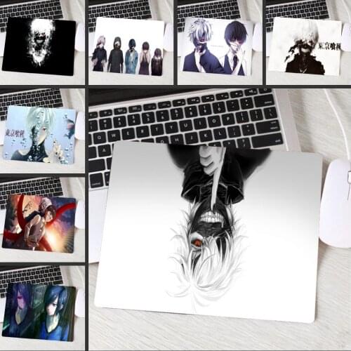 XGZ Tokyo Ghoul Customized MousePads Computer Laptop Anime Mat Comfort Gaming pad Size for 18X22CM/25X29CM