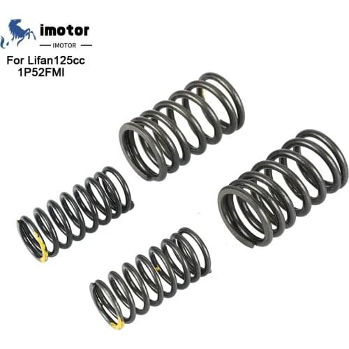 Motorcycle Intake Exhaust Valve Springs Set For Lifan LF 125cc 140 150cc Horizontal Engines Dirt Pit Bike Monkey Atv Quad Parts