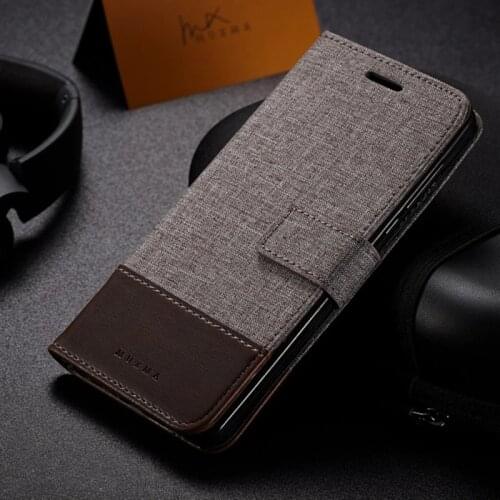 Leather Cloth Case For Samsung Galaxy A7 A8 Plus A6 A9 2018 A2 Core Magnetic Flip Case Wallet Cover on For Samsung A7 A5 A3 2017