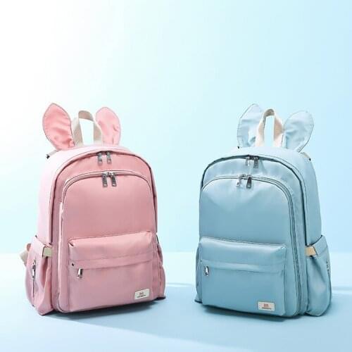 Korean-Style Cute Lightweight Backpack Womens Large-Capacity Backpack Multi-Function Mother Bag Travel Bag