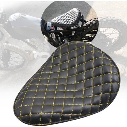 Motorcycle Solo Driver Seat Fit For Harley Honda Yamaha Kawasaki Suzuki Sportster Bobber Chopper