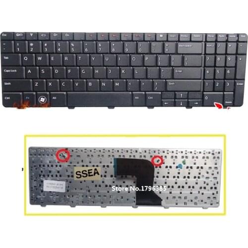 SSEA Free Shipping New US Keyboard For Dell Inspiron 15 15R N M 5010 N5010 M5010 Laptop