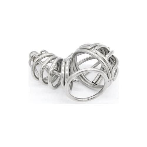 New!Stainless Steel Male Chastity Device with Urethra Catheter,Chastity Belt,Cock Cage,Virginity Lock,Penis Ring,Penis Lock A071