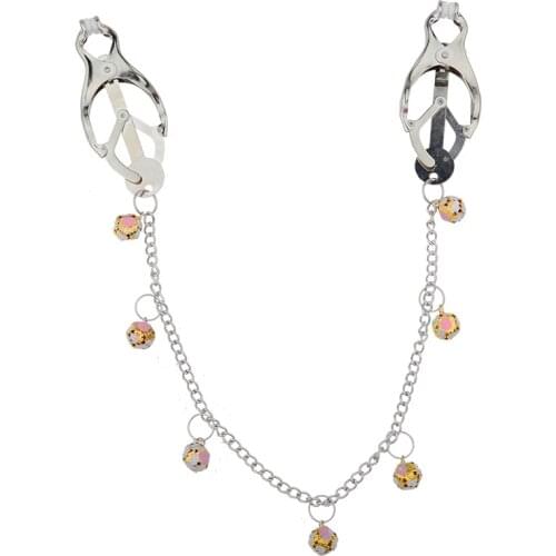 Adjustable Sex Toys Stainless Nipple Vaginal Clamps Strapon Pussy Erotic Stimulate Painless Adult Sex Toy For Couples Women