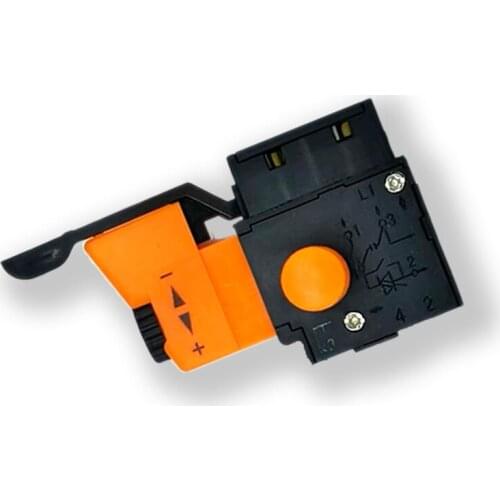 Hand drill FF-10A speed switch Infinitely variable forward and reverse FA2-4/1BEK full silver copper contact