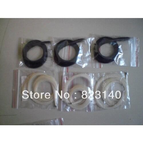 Violin Bow hair 6 hanks (6 grams/hank with 3 hanks white horse hair & 3 hanks black bow hair) 32 inches