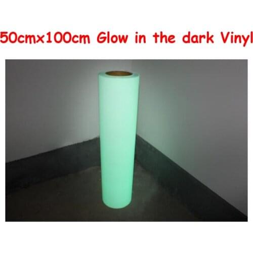 High Quality 50cmx100cm T-shirt Glow-in-the-dark PU Heat Transfer Vinyl Print