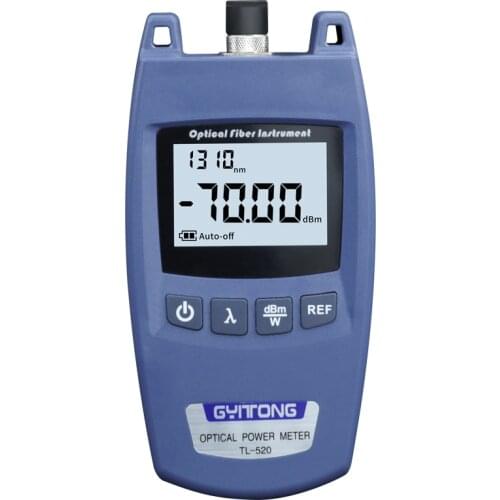 YOUYSI high precision mini TL-520 universal interface optical power meter fiber optic attenuation tester