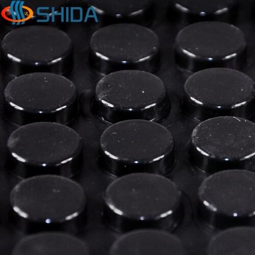 180PCS 16mm x 5mm translucent anti slip silicone rubber bumper damper shock absorber 3M self-adhesive Silica gel feet pads