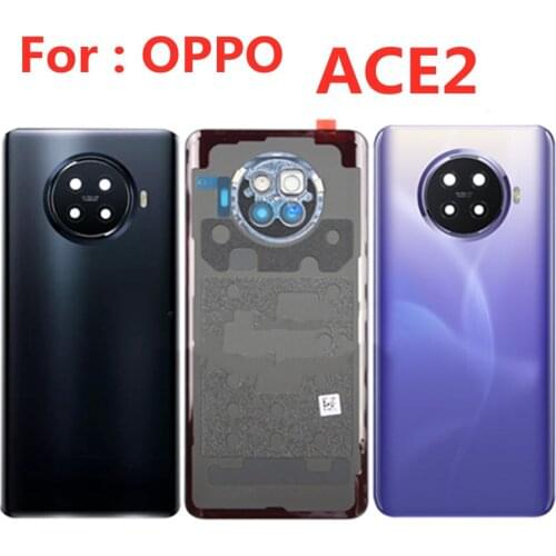 6.55 Inch for OPPO Reno Ace2 Back Battery Cover Door Housing Case+Rear Glass Camera Lens For Reno ace 2 shell