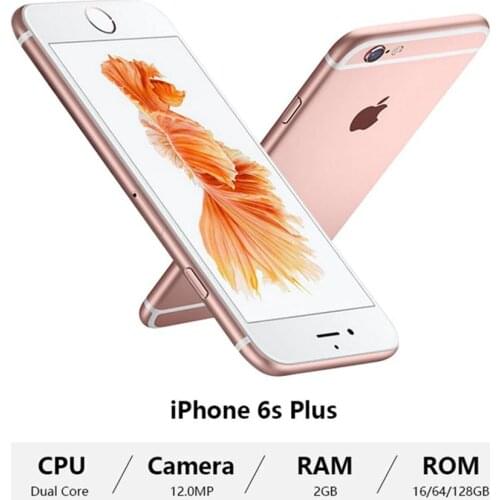 Used Apple iPhone 6S Plus Smartphone 5.5" Dual Core 16/32/64/128GB ROM 2GB RAM 12.0MP 4G LTE IOS Unlocked Iphone6sp Mobile Phone