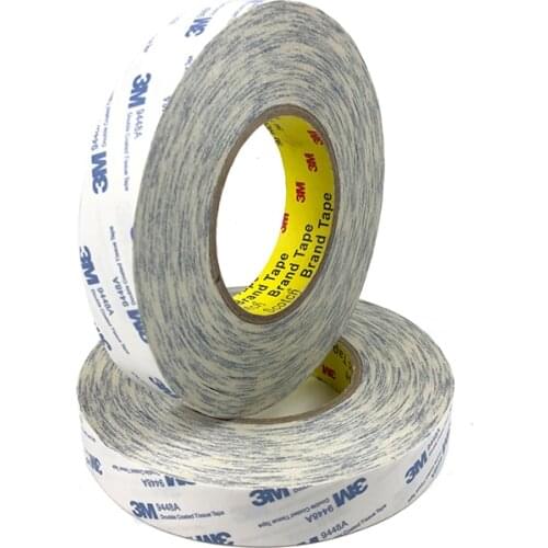 3M 9448A White Medium Firm Acrylic Double Coated Tissue Tape
