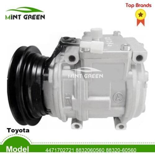 For AC Air Conditioning Compressor for Car Toyota Hilux 10PA15C 447170-2721 4471702721 8832060560 88320-60560 12V