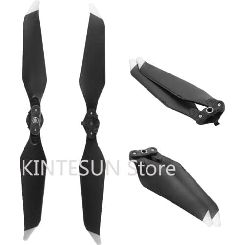 For DJI Mavic Pro Platinum Drone Low-Noise Folding Quick-Release Propeller Blade 8331f Silver Tips