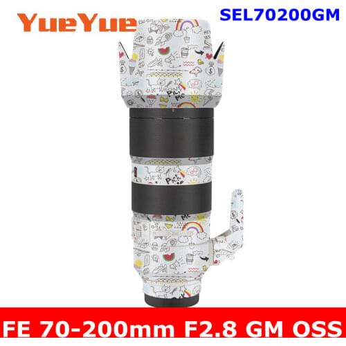 70-200 2.8 ( SEL70200GM ) Camera Lens Sticker Protective Skin Film Kit Skin Accessories For Sony FE 70-200mm F2.8 GM OSS Part