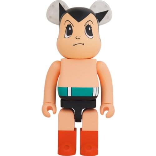 400% 28CM Bearbricklys Action Figures Cartoon Astro Boy Blocks Bear Dolls PVC Street Art Collectible Models Toys