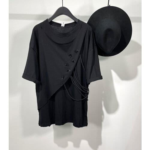 Owen Seak Men T Shirt Mens Clothing Hip Hop Tops Tees Summer High Street Women Solid Streetwear T Shirt