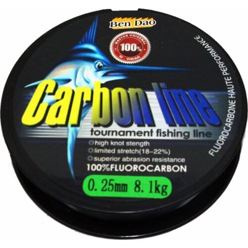 100M Fishing Line low carbon line Super Strong Monofilament Quality fluorocarbon Saltwater Carp Fishing