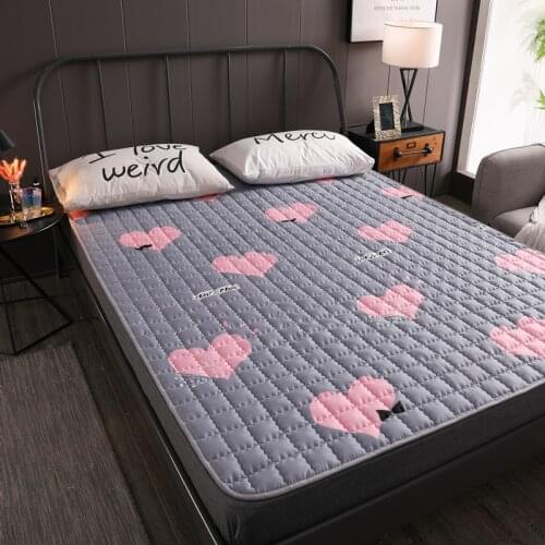 Love Breathable Polyester Fiber Mattress Foldable Floor Tatami Single Double Student Mattress Topper Suitable For Student