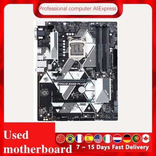 For Asus PRIME B365-PLUS Original Used Desktop Intel B365 B365M DDR4 Motherboard LGA 1151 i7/i5/i3 USB3.0 SATA3
