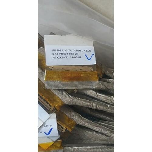 Brand new and original clevo M1100Q lcd cable 6-43-PB501-032-2N 6-43-W550S1-010-P 6-43-M11Q1-014-A For LAPTOP FREE SHIPPING