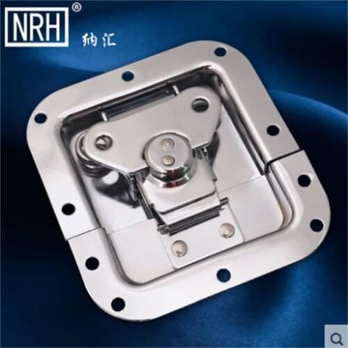 NRH 6101A cold rolled steel DJ cabinet butterfly latch high quality a pair of recessed butterfly latch for transport case latch