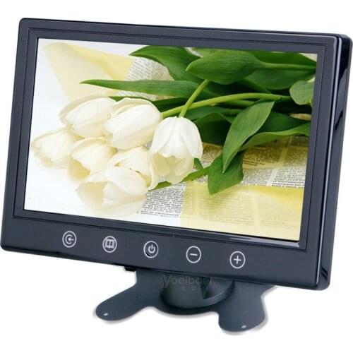 Original 9 inch 12-24V Car Air Interface Car Monitor HD Display General Aviation Display Reversing Image Car Monitor Display
