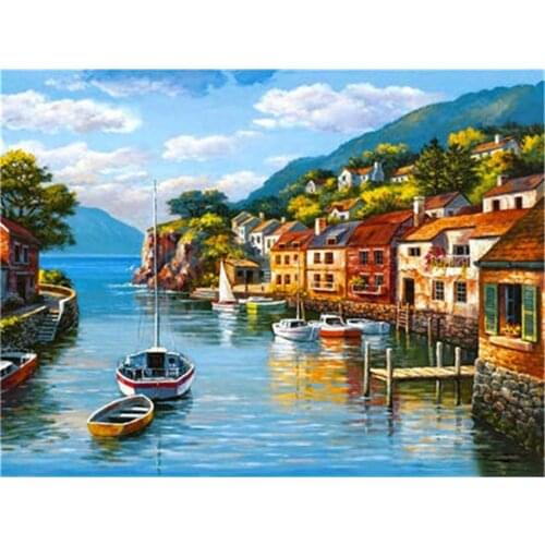 Landscape Universe Earth Planet 11CT Cross Stitch Embroidery Kit Handmade Needlework Craft Sewing Different Christmas Promotions