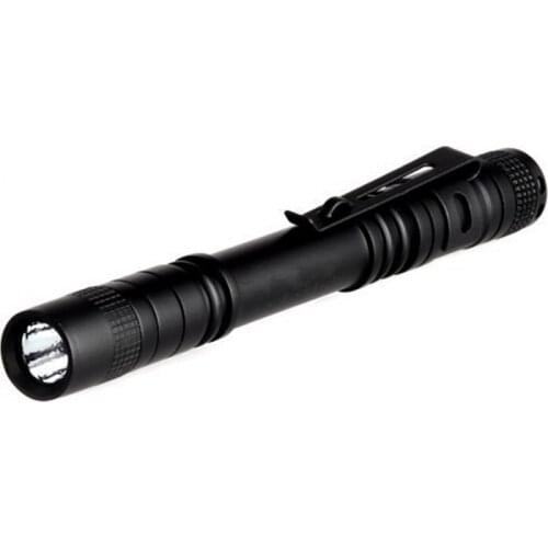 Portable Mini XPE-R3 LED 1000LM Flashlight Clip Penlight Torch Lamp for Outdoor Travel Hiking Essential Light