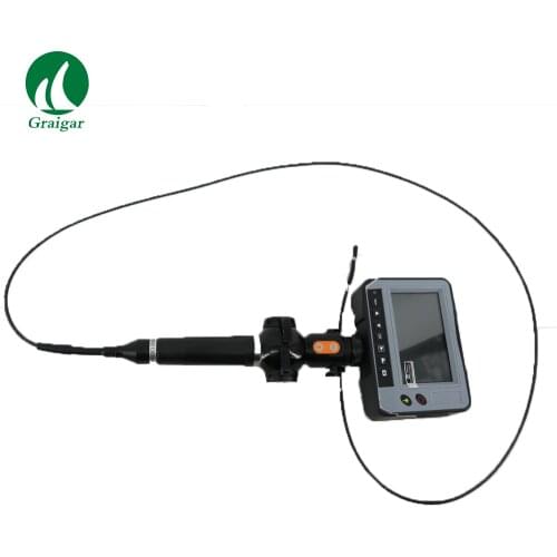 Handheld Portable Industrial Endoscope 4.3 inch LCD Screen 1.5m Detecting Distance