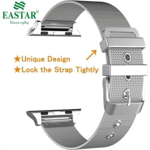Milanese Loop Stainless Steel For iWatch Band Watchband for Apple Watch 6 5 4 SE Series 3/2/1 Classic Buckle 42mm 38mm Strap